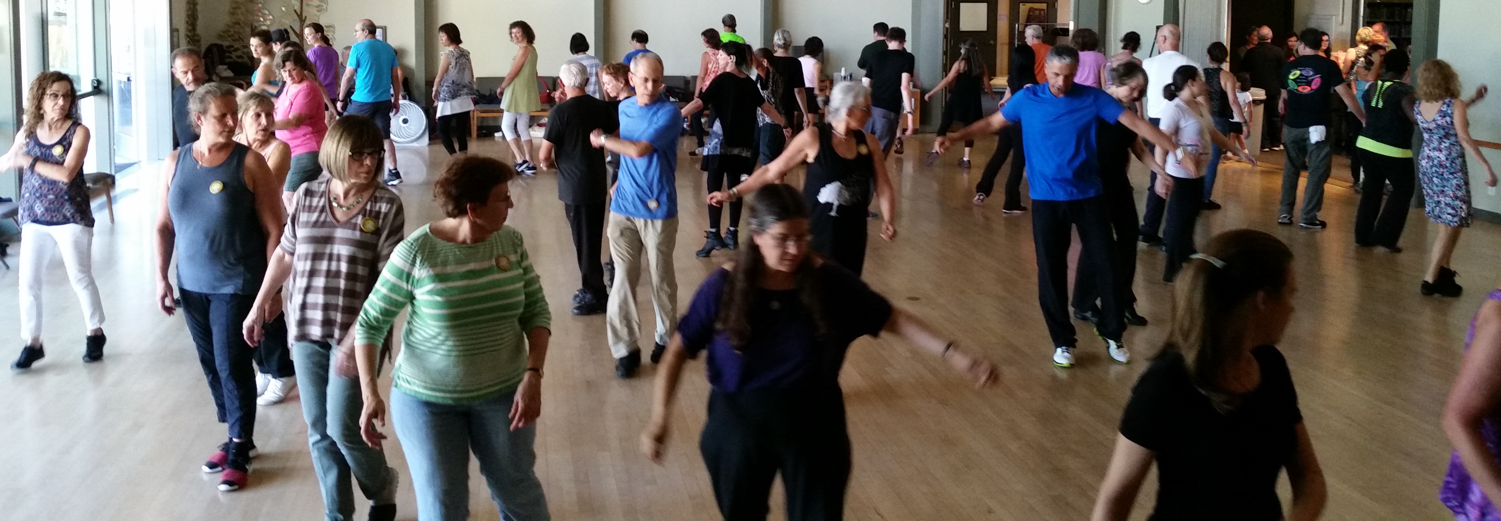 Dancing at Aaron's Nirkoda Mi Nona workshop in September 2016